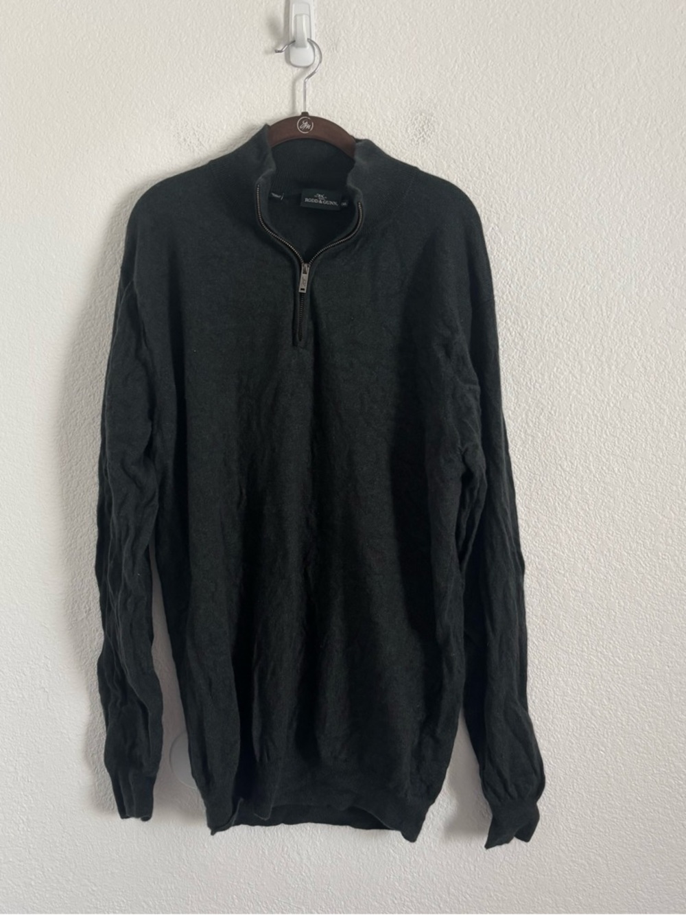 Rodd & Gunn Men's Size 2XL Green Wool Blend Pullover Sweater
